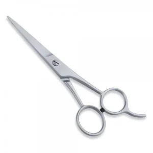 New Straight Standard Barber Scissors with Fixed Finger Rest