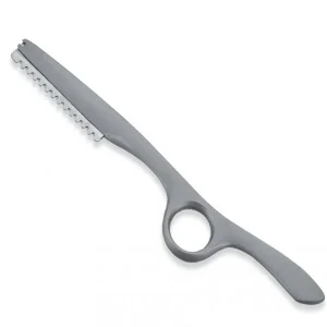 Stainless Steel Hair Thinning Styling Razors for Cutting Hair, Hair Texturizing Cutting Razor for Salon and Home,10 PCS Sharp Blades Included