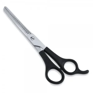 Standard Quality Thinning Scissors Single Sided Plastic Handle