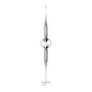 Periosteal Elevator Perio Buser DE Satin Steel 6 Handle