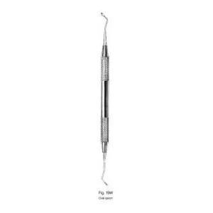 Oval spoon Fig 19W