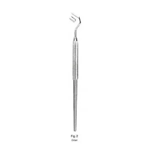 Bishop Muscle Hook with rotatable protective plate