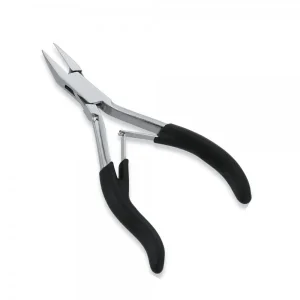 Bent Chain Nose Pliers with double leaf spring