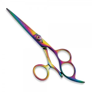 Professional Swivel Thumb Hair Cutting 3 Ring Scissors