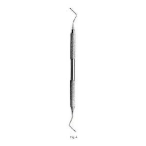 Double dental excavator