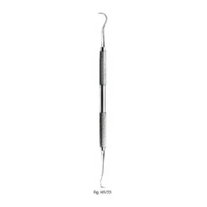 Dental Sickle Scaler (likely a Jacquette or Towner variant)